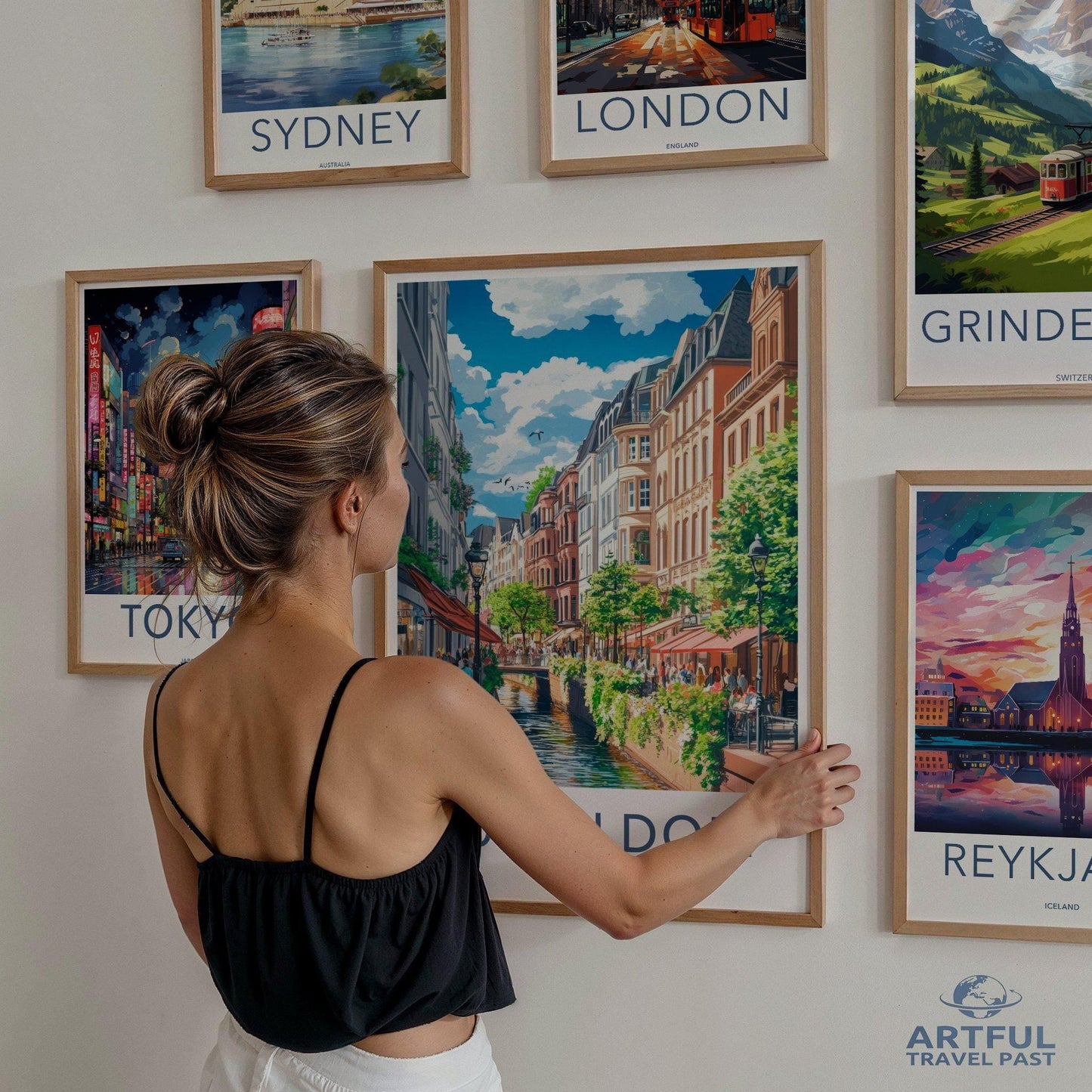 Düsseldorf Poster - Germany Wall Art