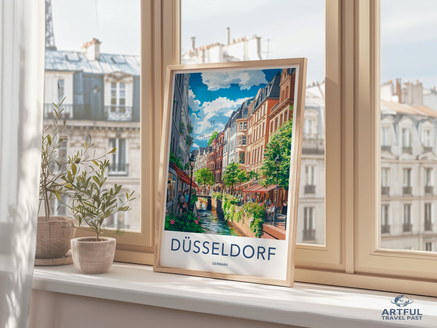 Düsseldorf Poster - Germany Wall Art