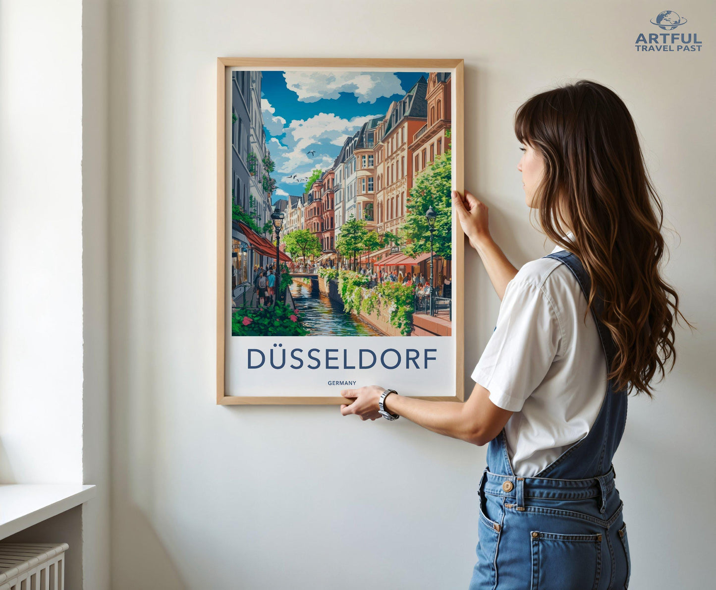 Düsseldorf Poster - Germany Wall Art