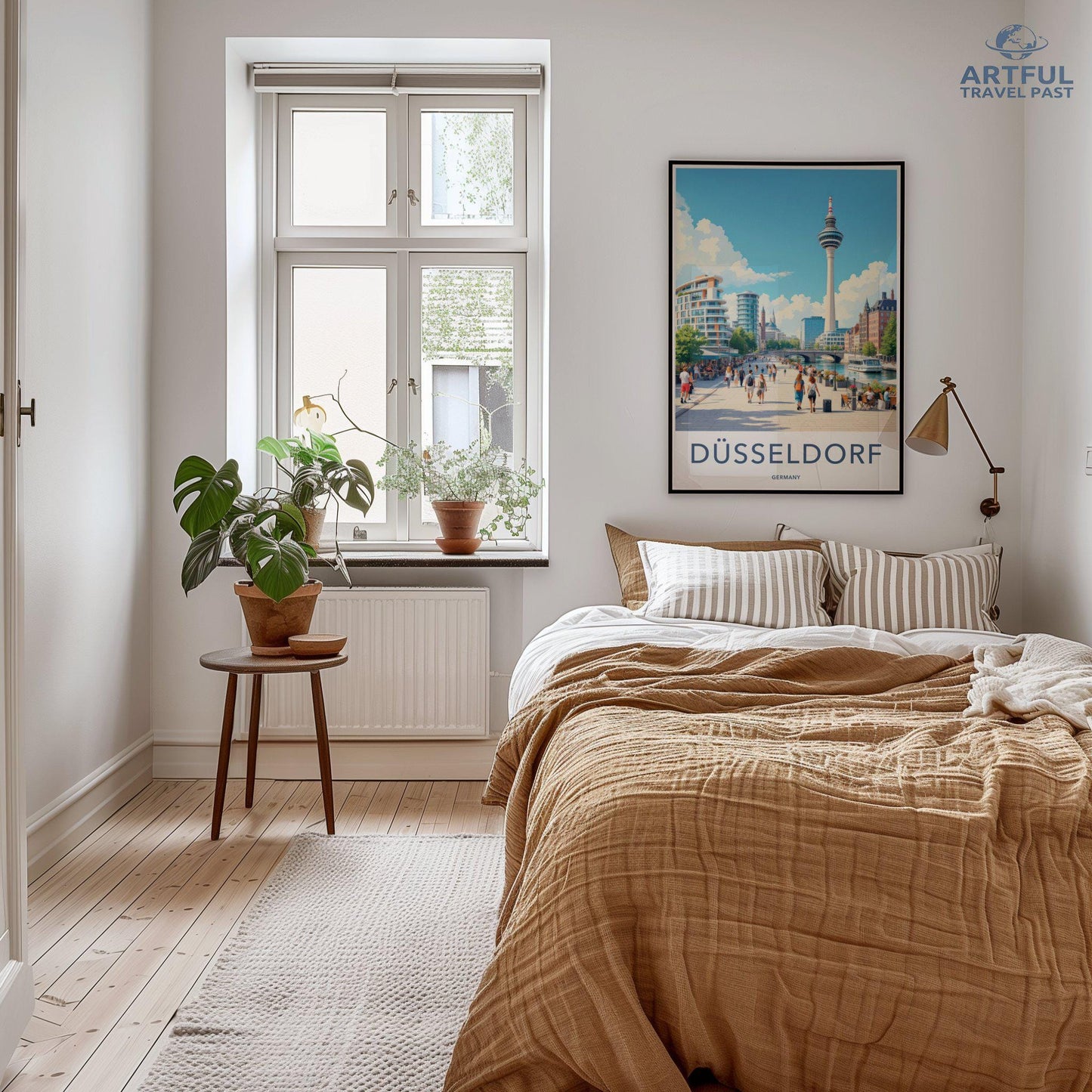 Düsseldorf Poster | Germany Wall Art | Europe Decor