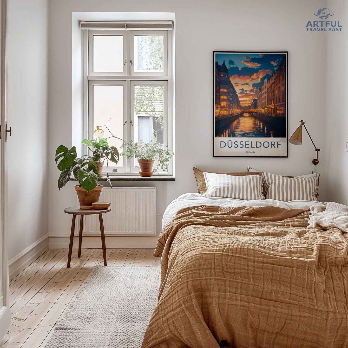 Düsseldorf Poster | Germany Wall Art | Europe Decor