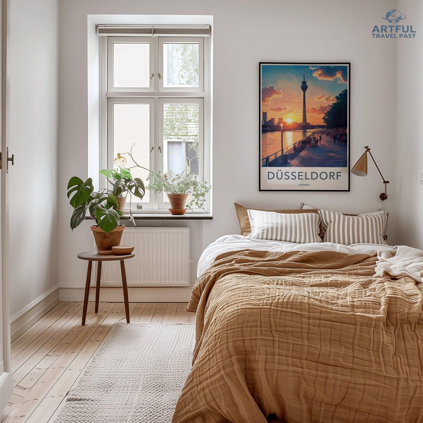 Düsseldorf Poster | Germany Wall Art | Europe Decor