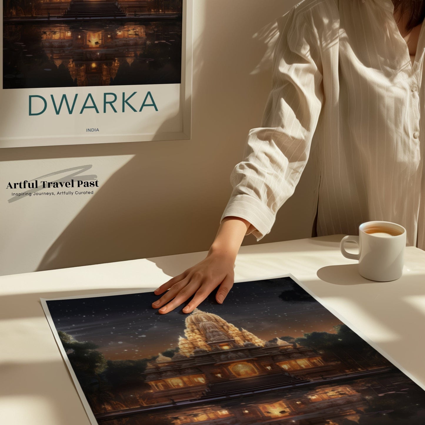 Dwarka Poster - Gujarat Wall Art