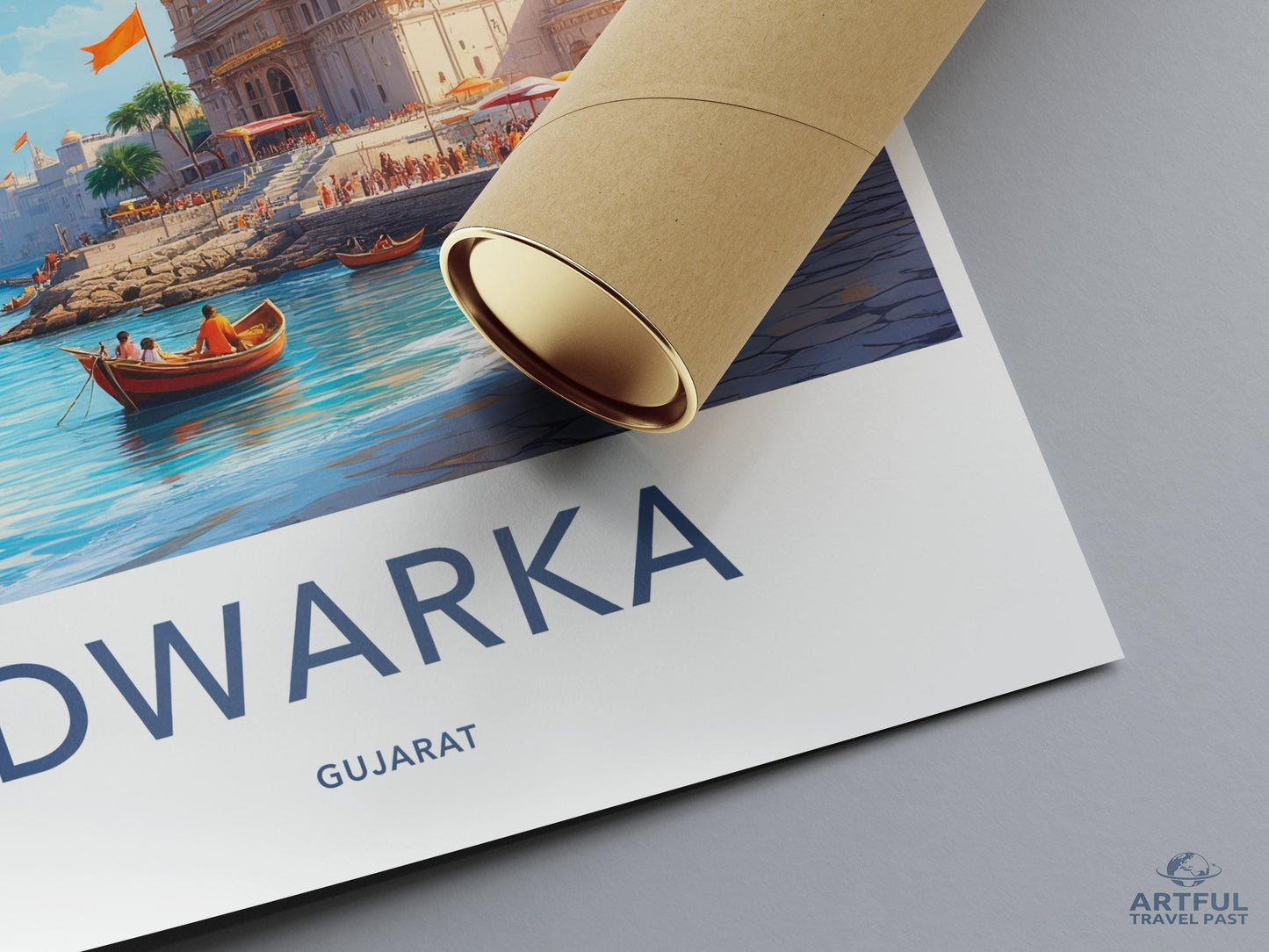 Dwarka Poster - Gujarat Wall Art