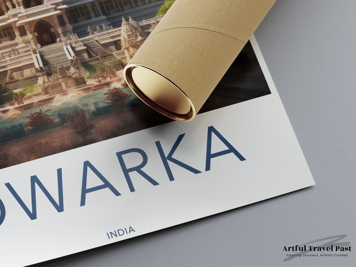 Dwarka Poster | Gujarat Wall Art | India Decor