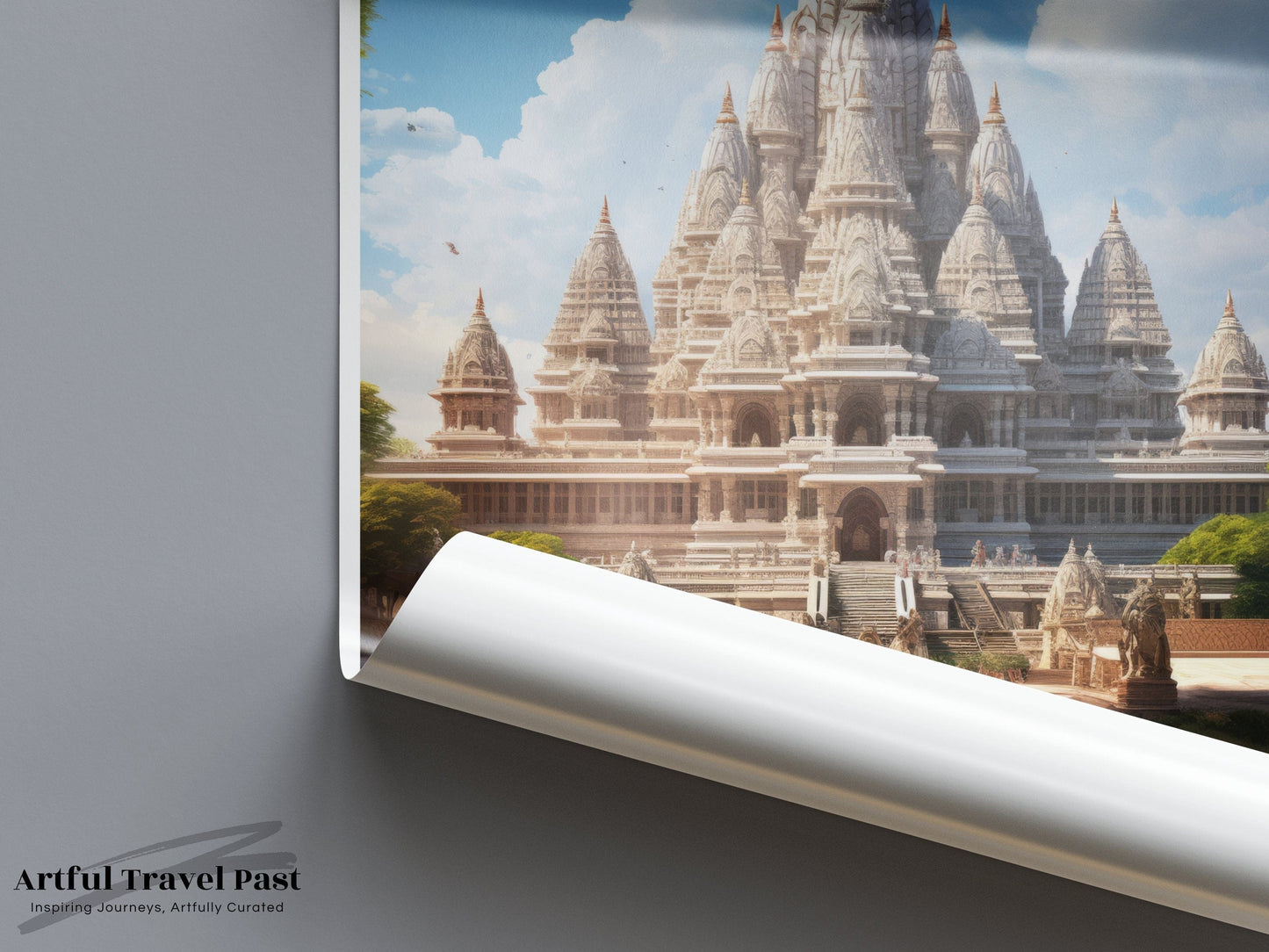 Dwarka Poster | Gujarat Wall Art | India Decor