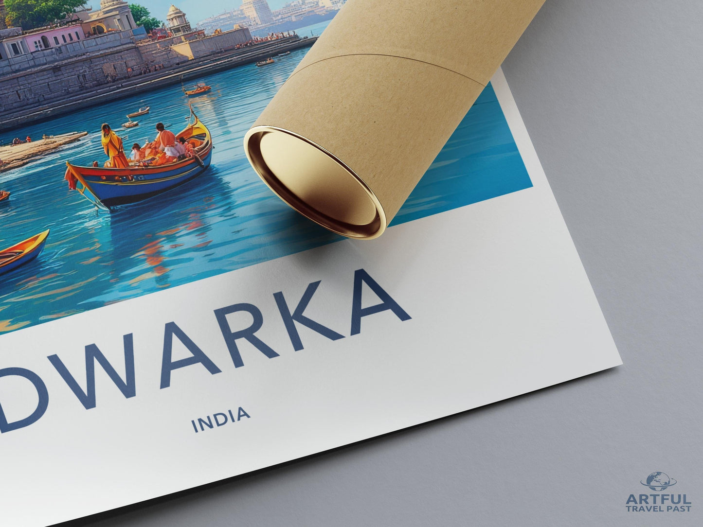 Dwarka Poster - India Wall Art