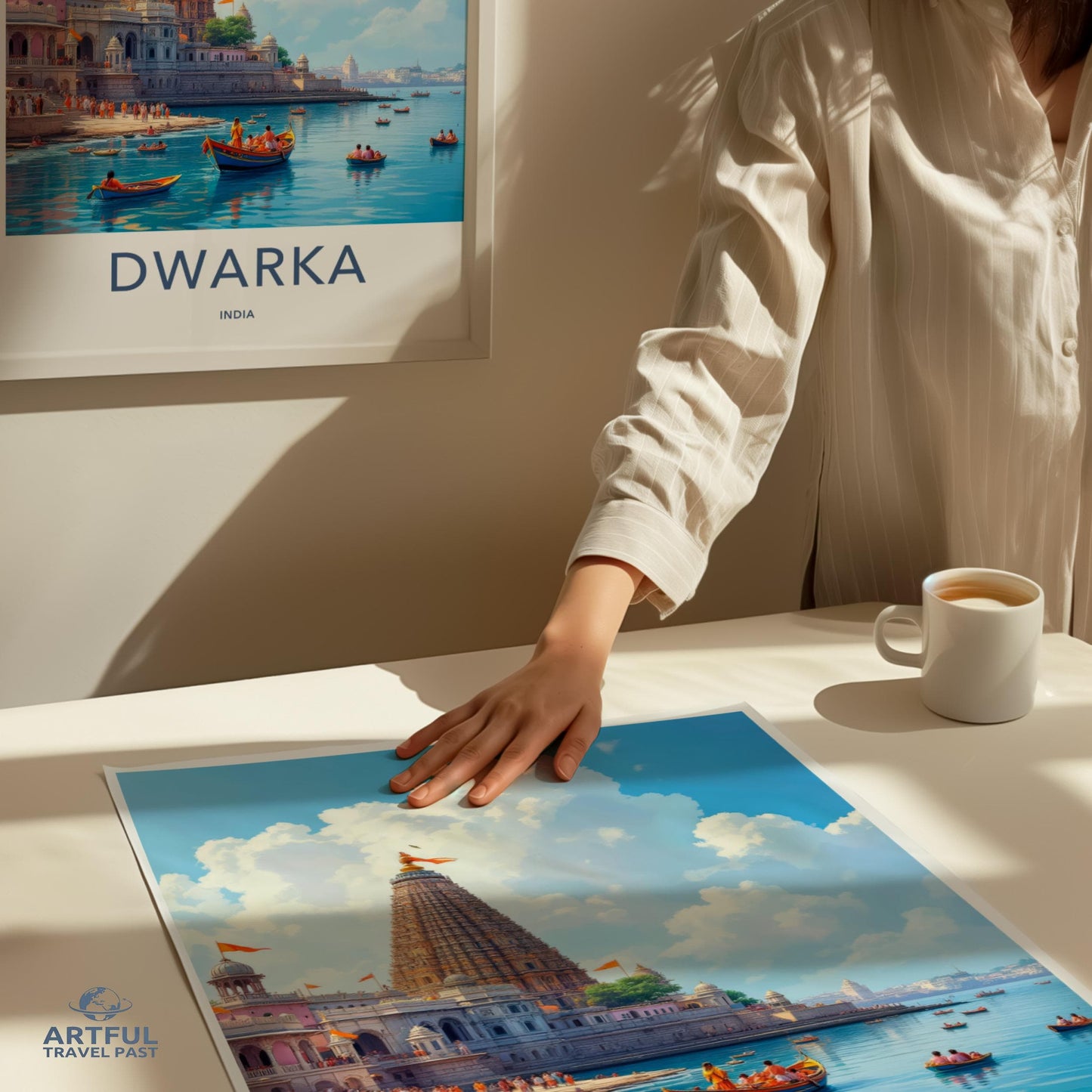 Dwarka Poster - India Wall Art