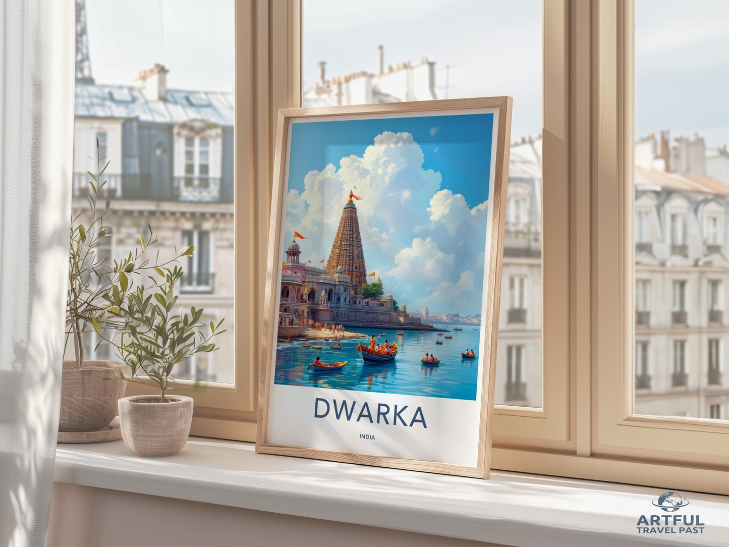 Dwarka Poster - India Wall Art