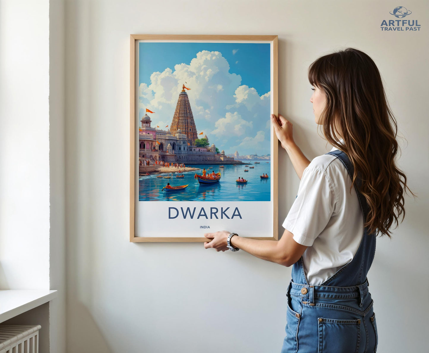 Dwarka Poster - India Wall Art
