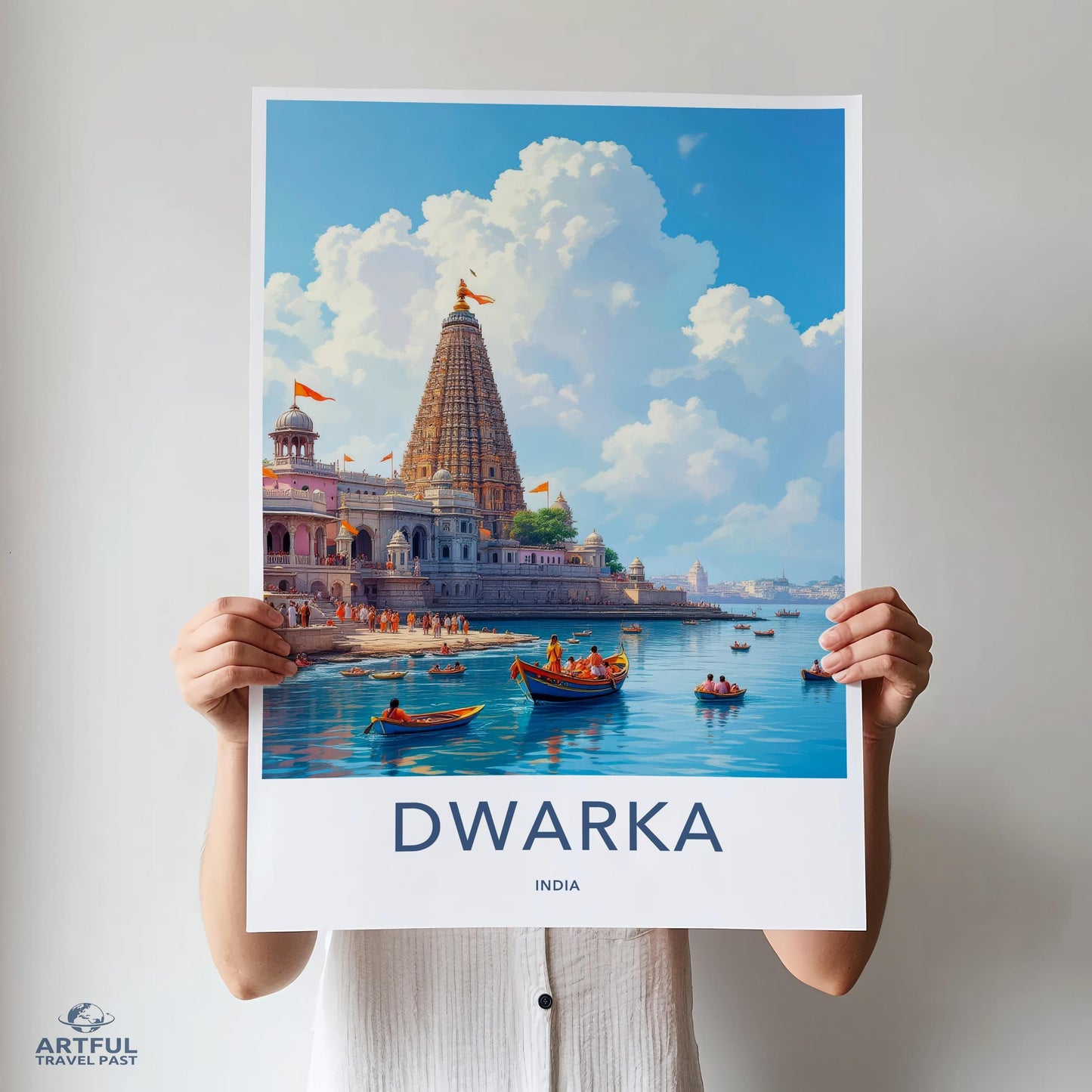 Dwarka Poster - India Wall Art
