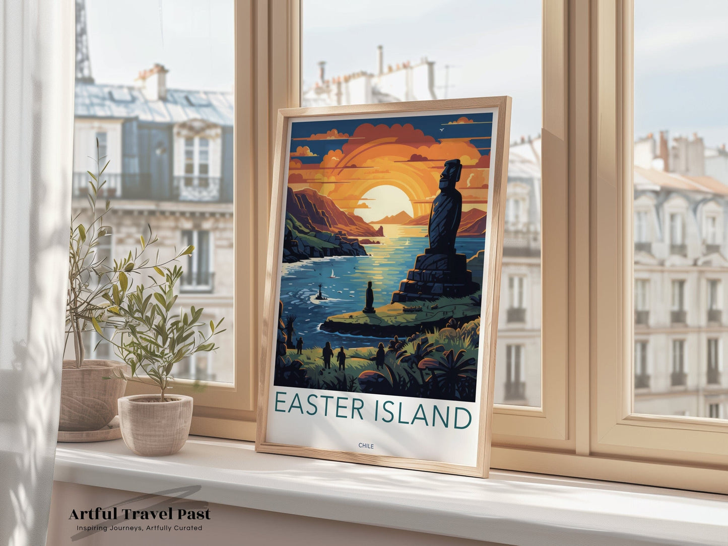 Easter Island Poster - Chile Wall Art