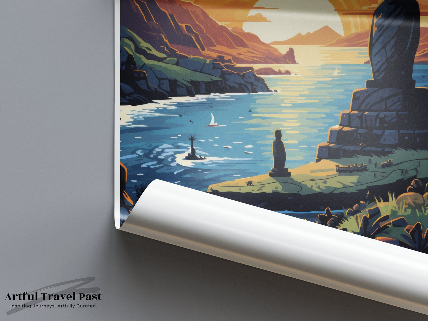 Easter Island Poster - Chile Wall Art