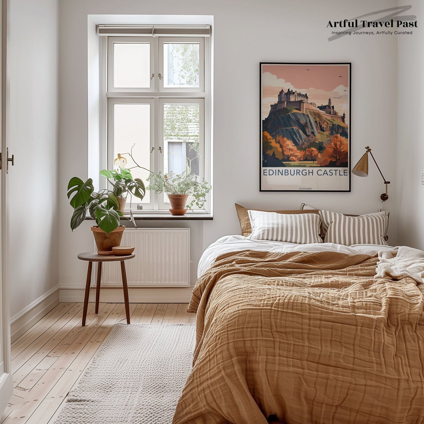 Edinburgh Castle Poster | Scotland Wall Art | UK Decor