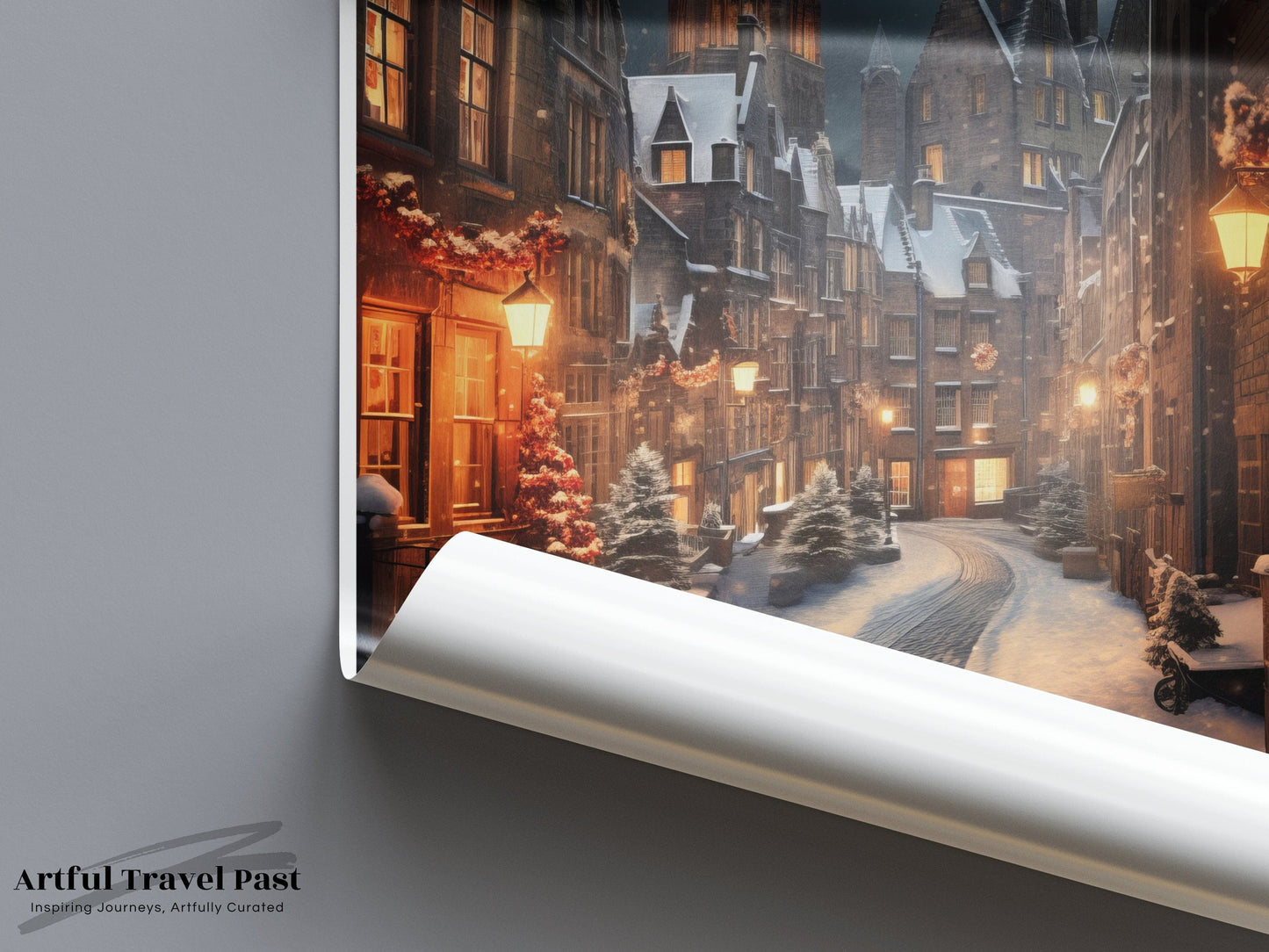 Edinburgh Poster - Scotland Wall Art