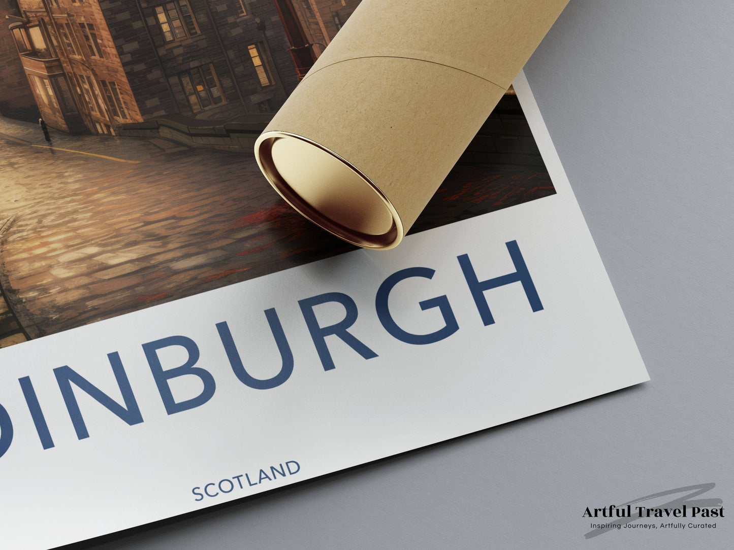 Edinburgh Poster | Scotland Wall Art | UK Decor