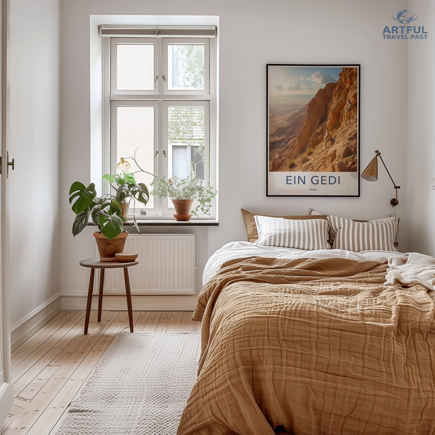 Ein Gedi Desert Poster - Israel Wall Art