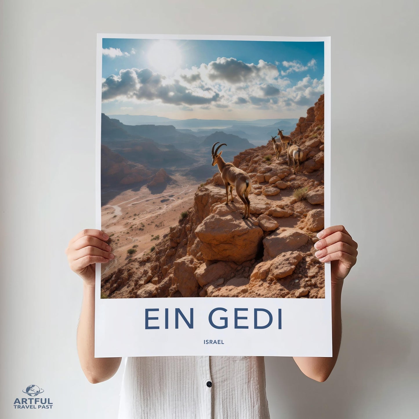 Ein Gedi Poster - Israel Wall Art