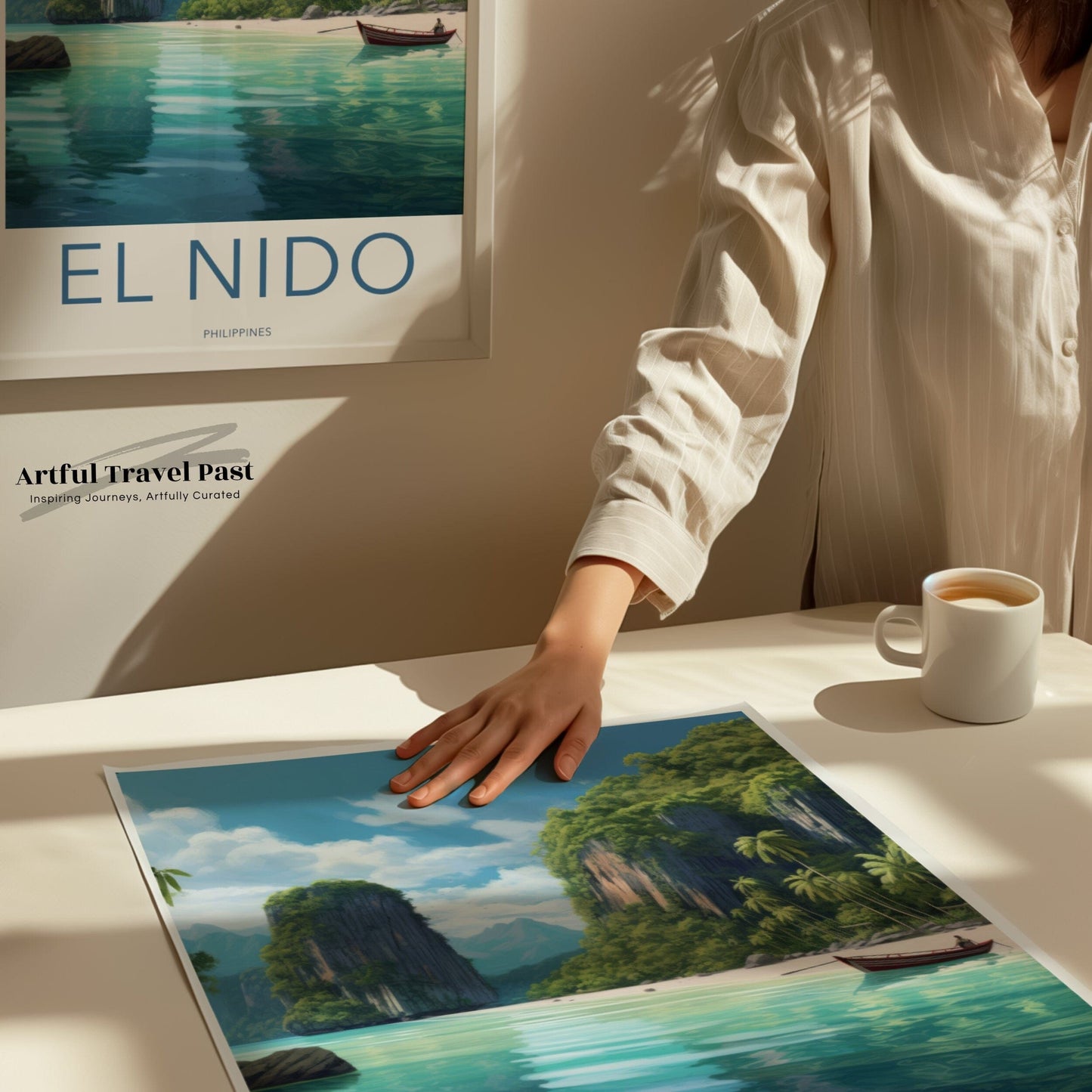El Nido Poster | Philippines Wall Art | Asia Decor