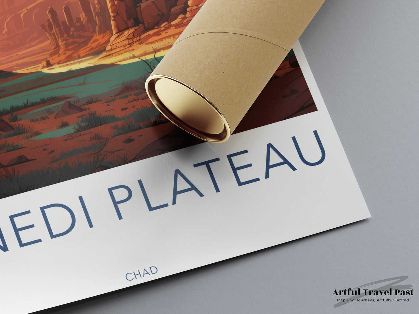Ennedi Plateau Poster | Chad Wall Art