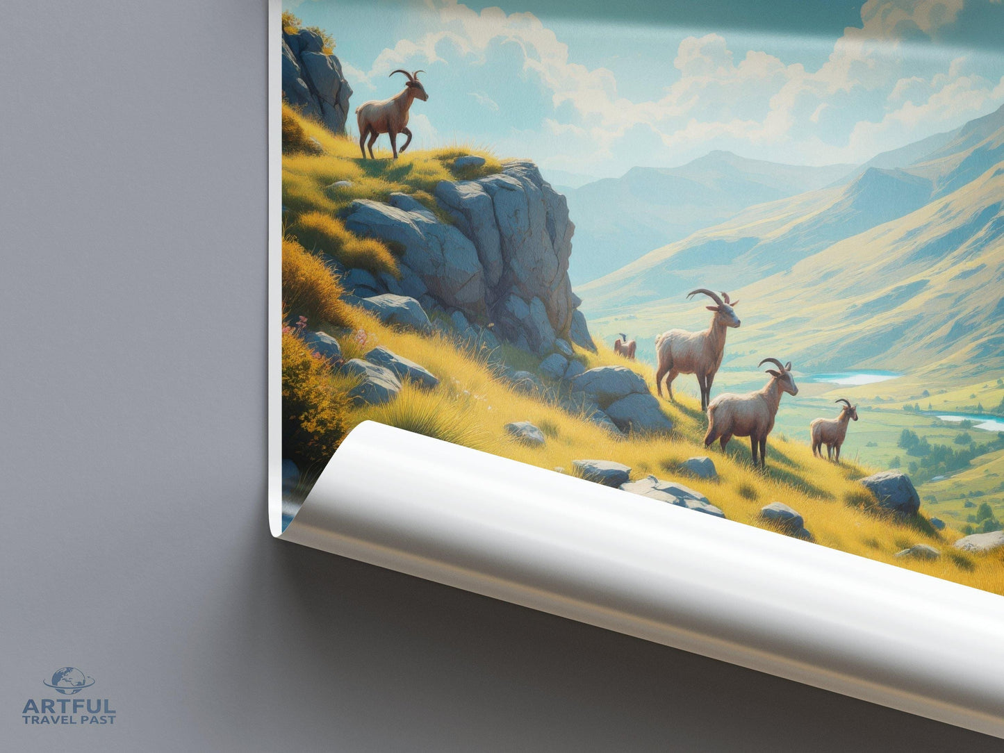 Eryri National Park Poster