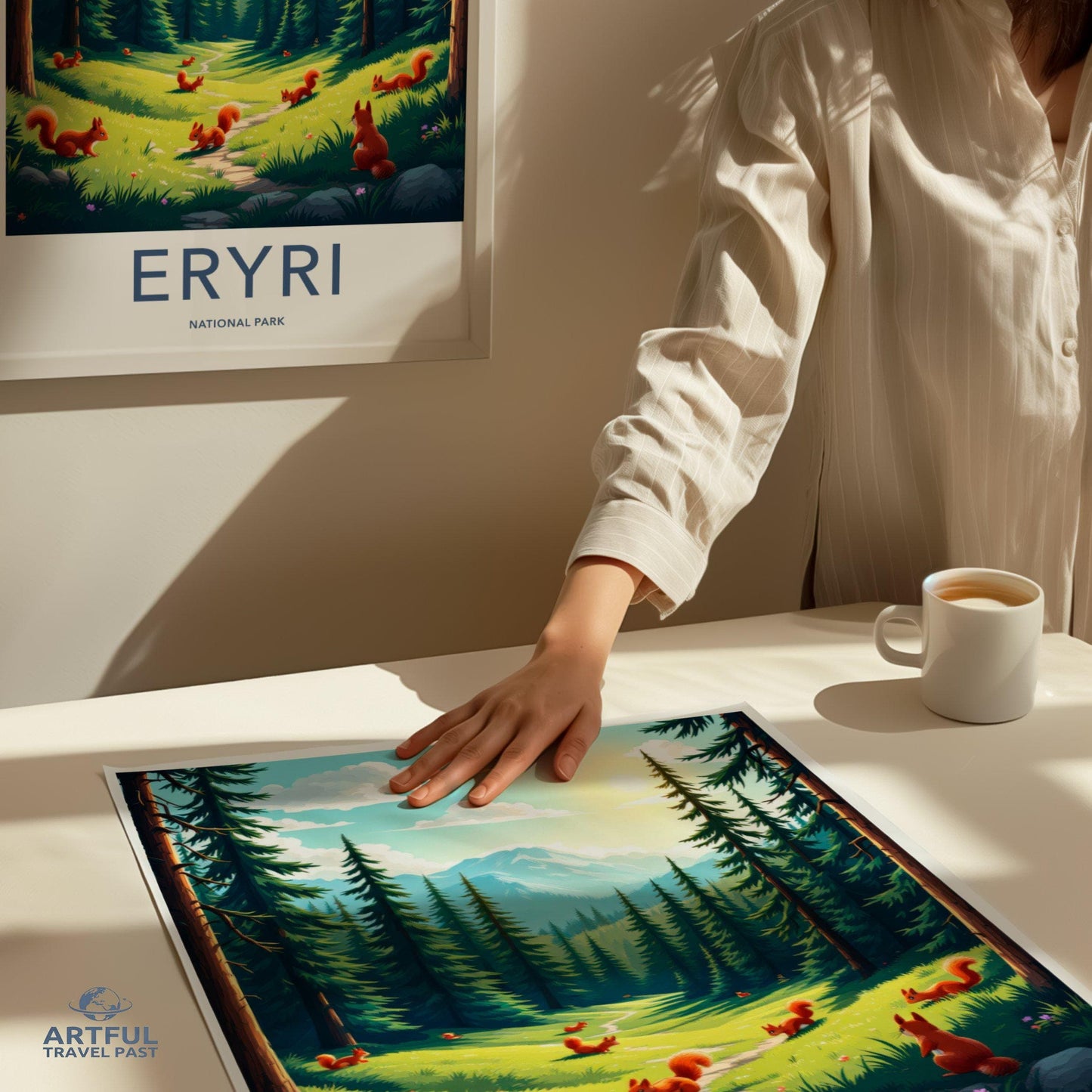 Eryri National Park Poster