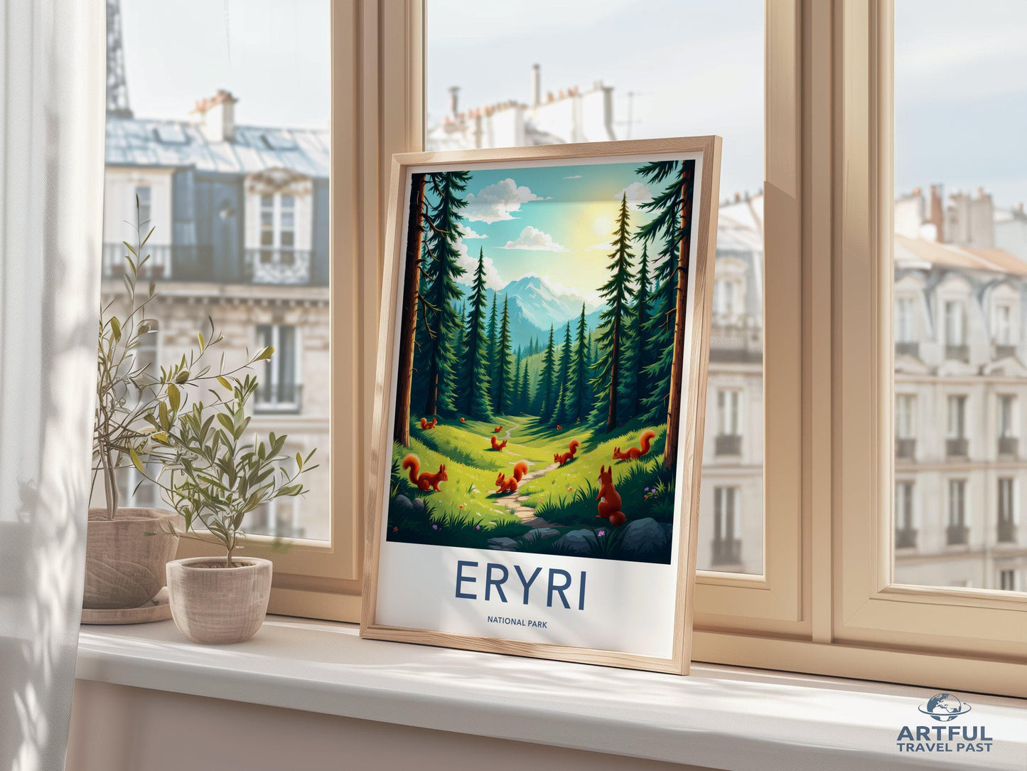 Eryri National Park Poster