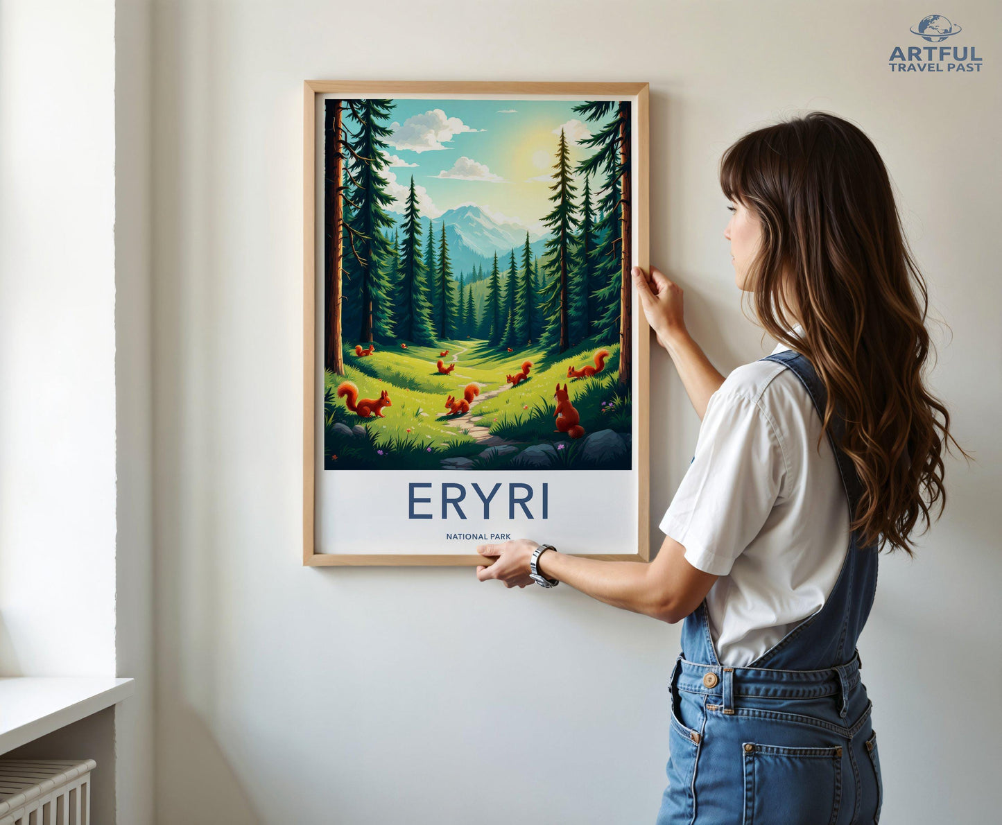 Eryri National Park Poster