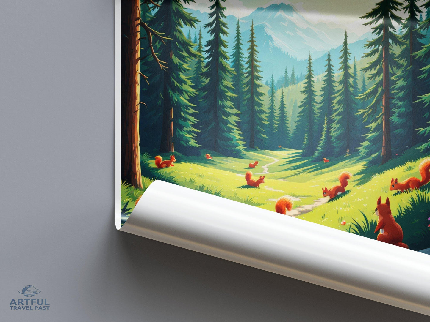 Eryri National Park Poster