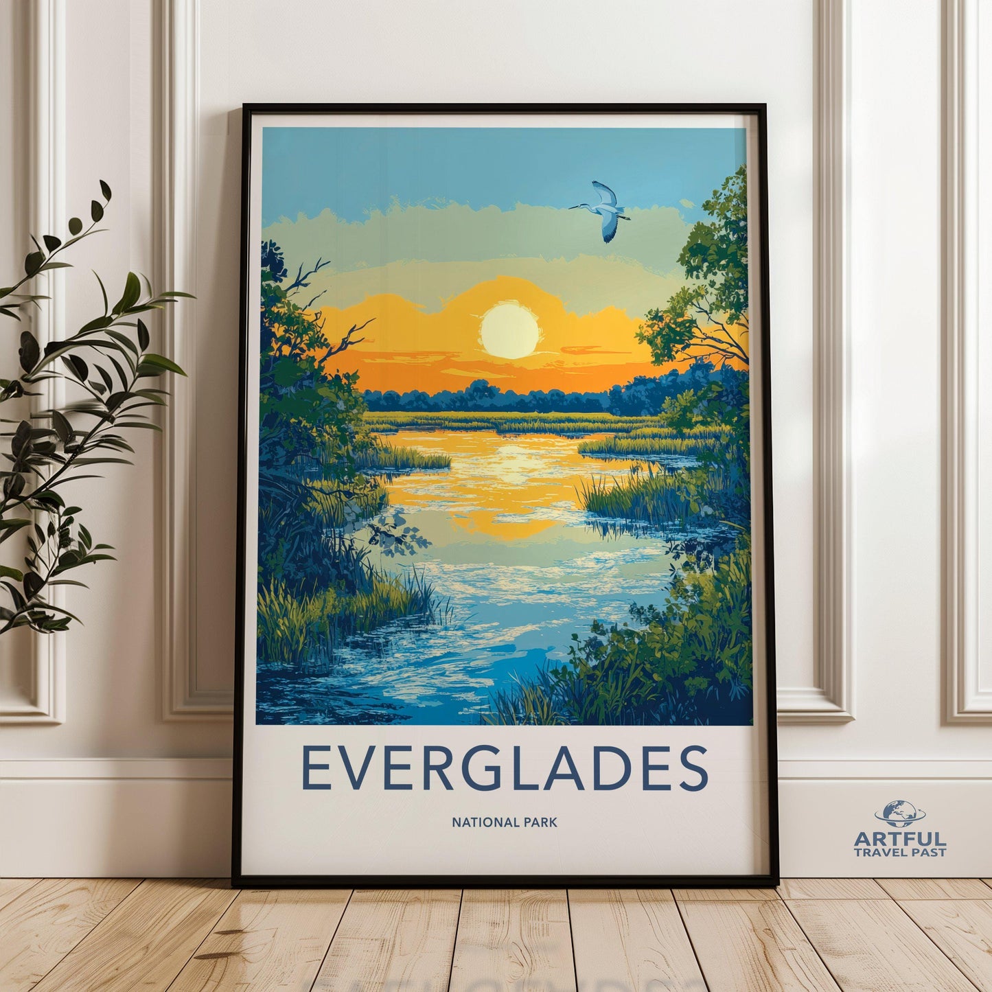 Everglades Florida National Park Poster