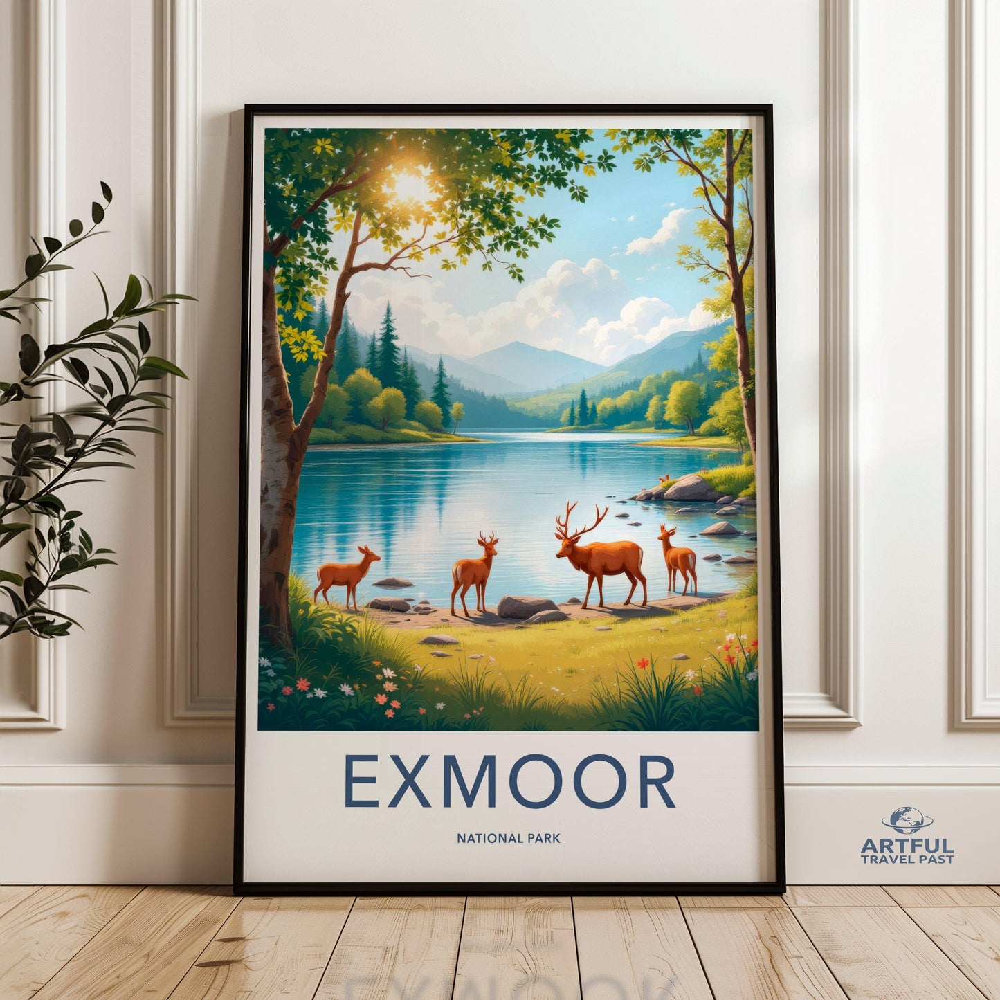 Exmoor Poster - England Wall Art