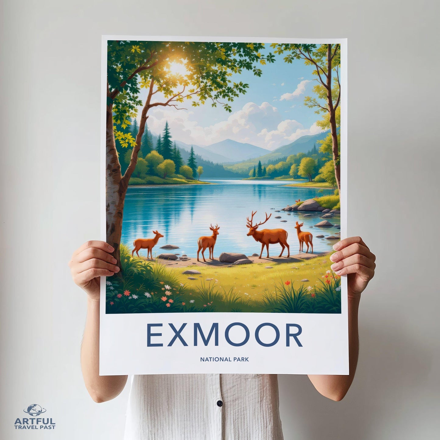 Exmoor Poster - England Wall Art