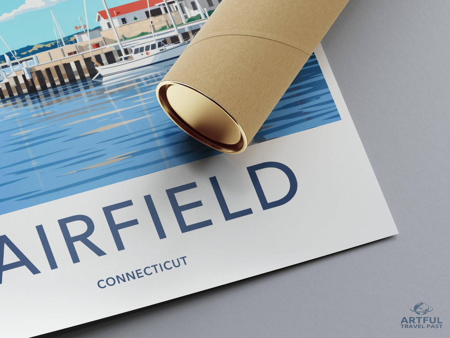 Fairfield Poster - Connecticut Wall Art