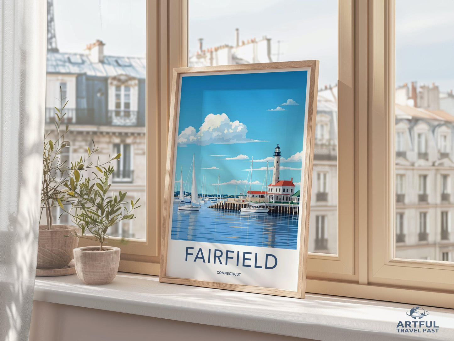 Fairfield Poster - Connecticut Wall Art