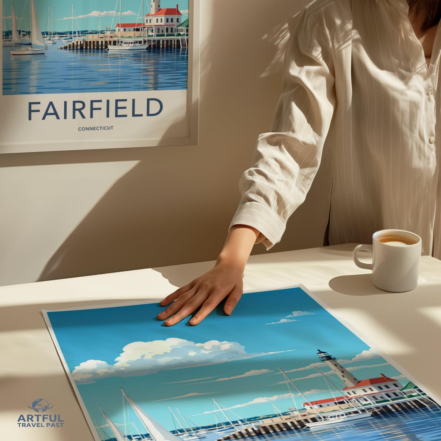 Fairfield Poster - Connecticut Wall Art