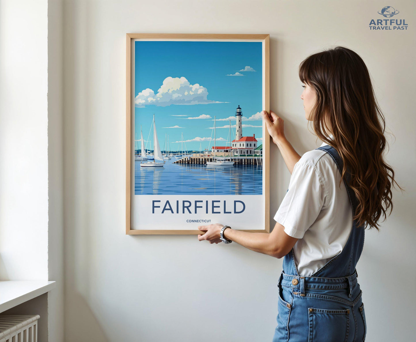 Fairfield Poster - Connecticut Wall Art