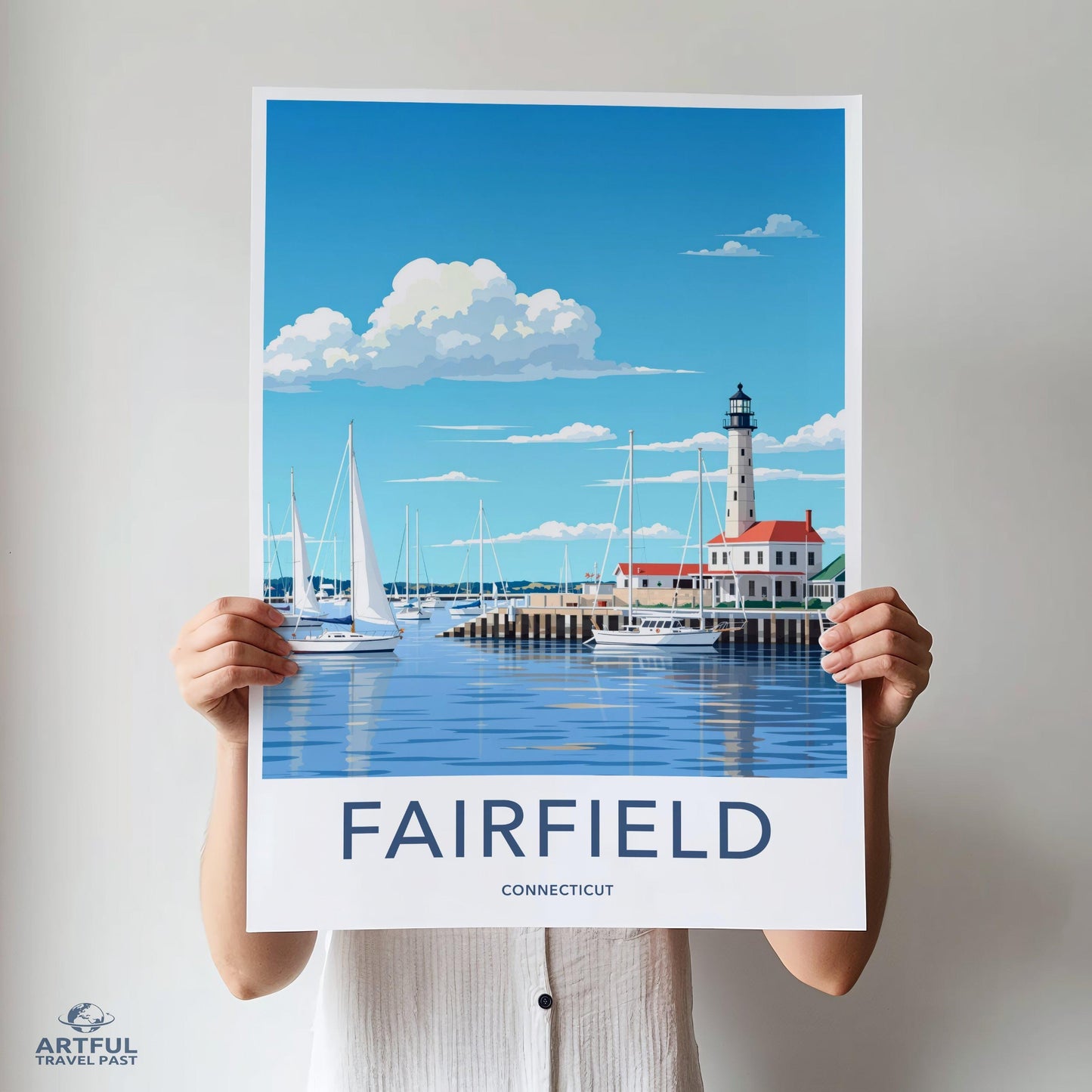 Fairfield Poster - Connecticut Wall Art