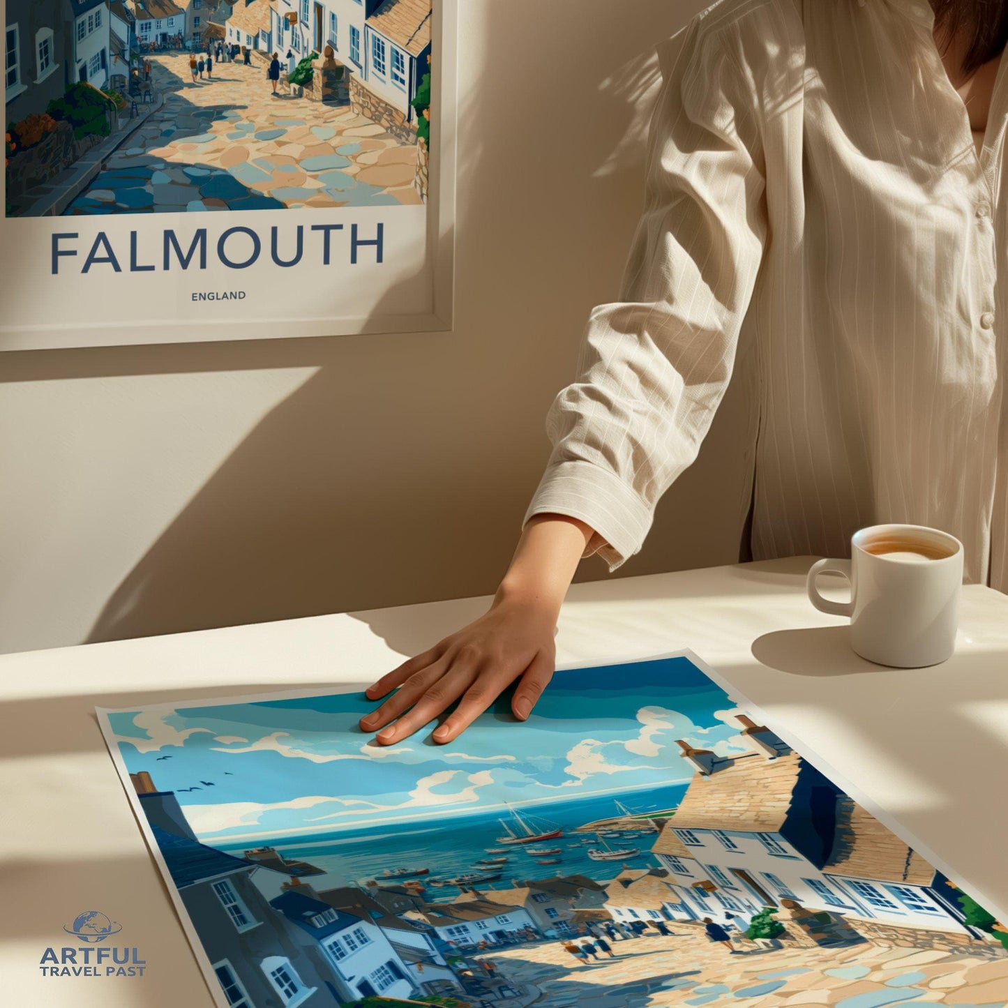 Falmouth Poster - England Wall Art
