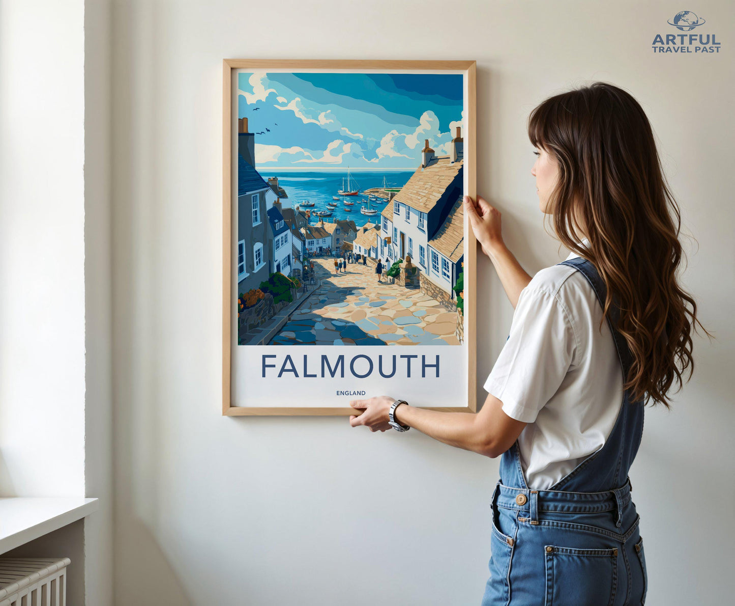 Falmouth Poster - England Wall Art