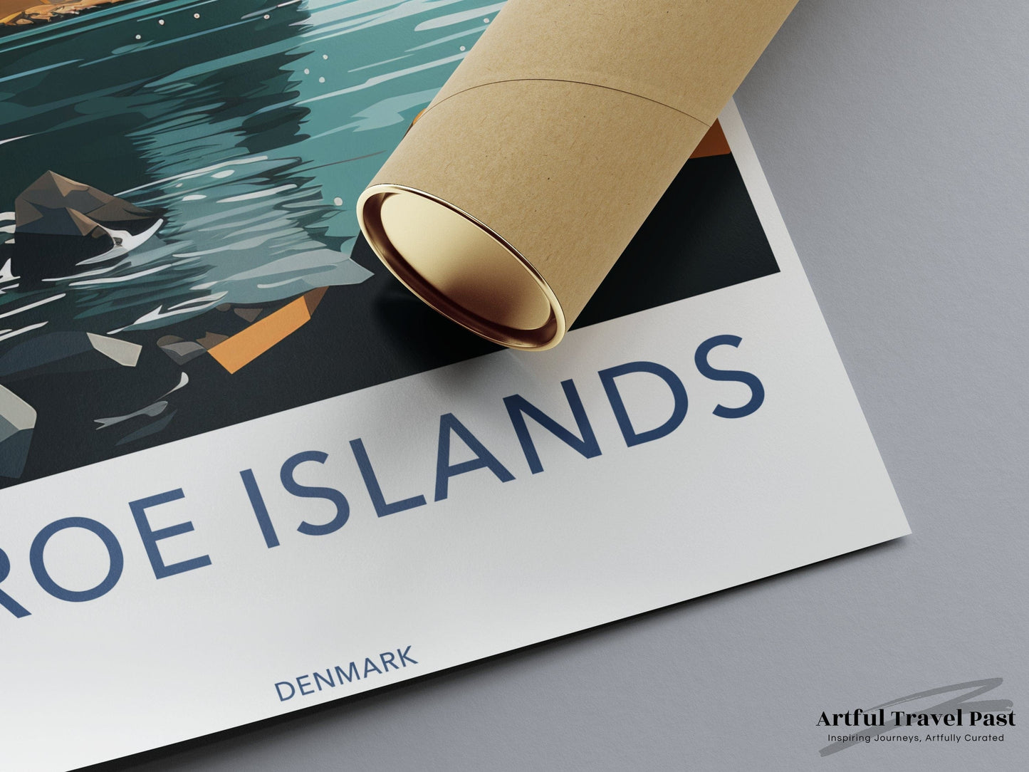 Faroe Islands Poster | Denmark Wall Art | Scandinavia