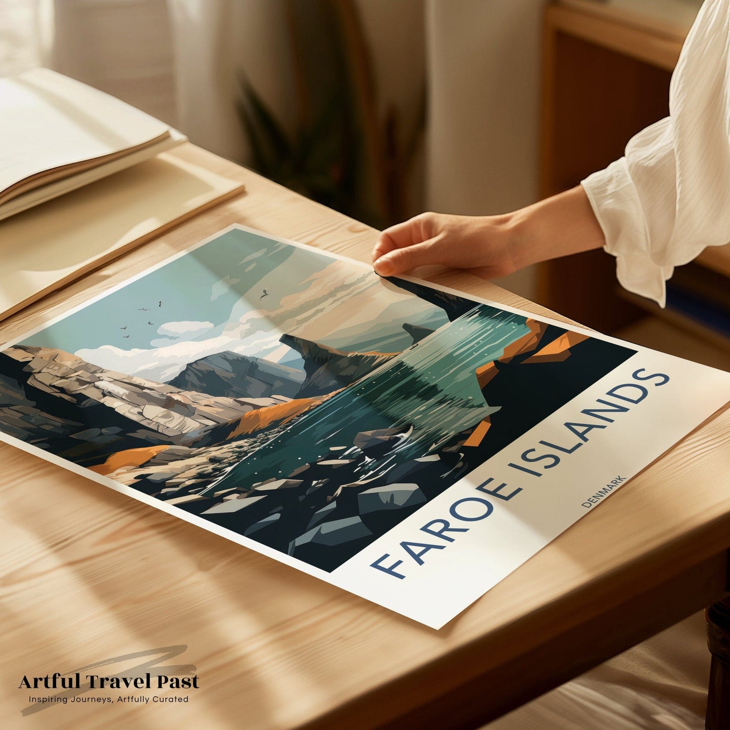 Faroe Islands Poster | Denmark Wall Art | Scandinavia