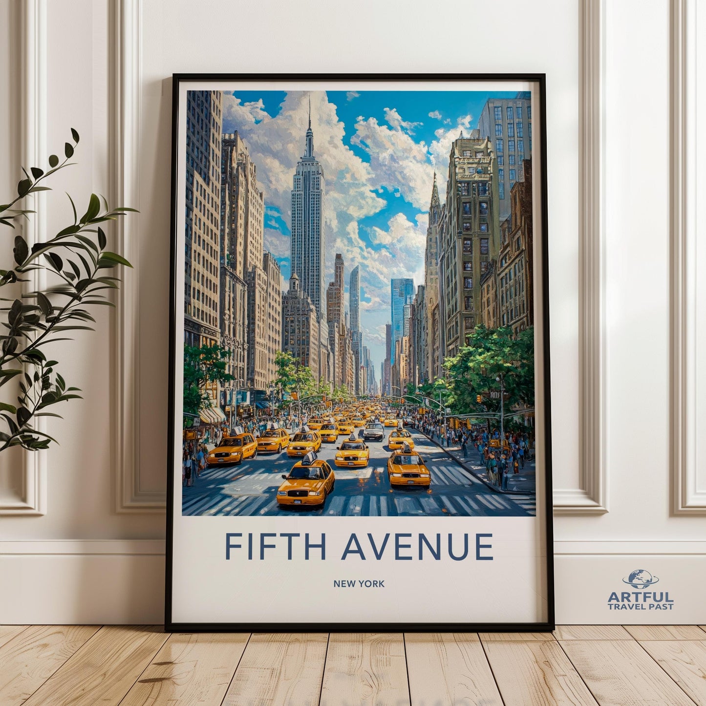 Fifth Avenue Poster - New York Wall Art