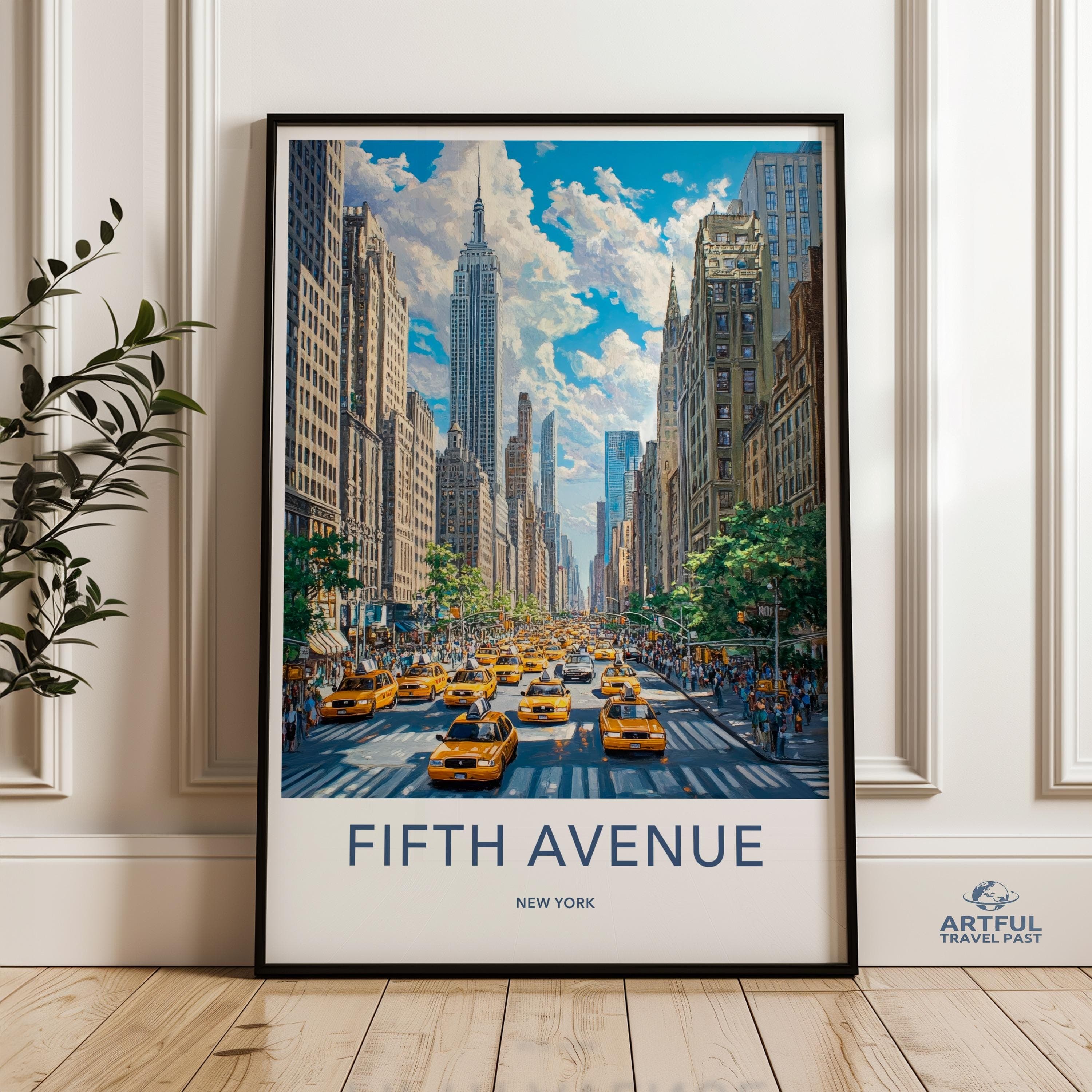 Fifth Avenue Poster - New York Wall Art