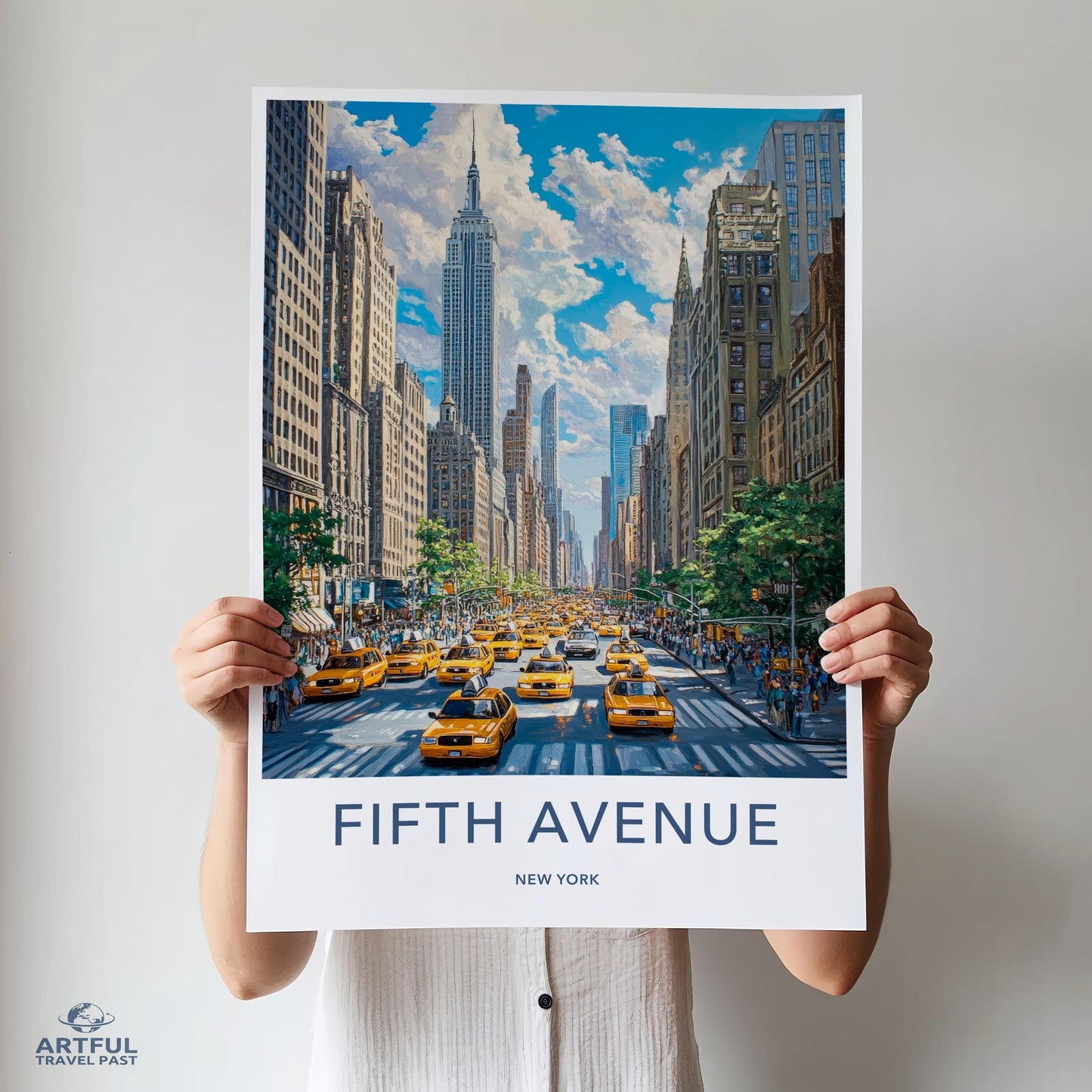 Fifth Avenue Poster - New York Wall Art