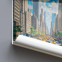 Fifth Avenue Poster - New York Wall Art
