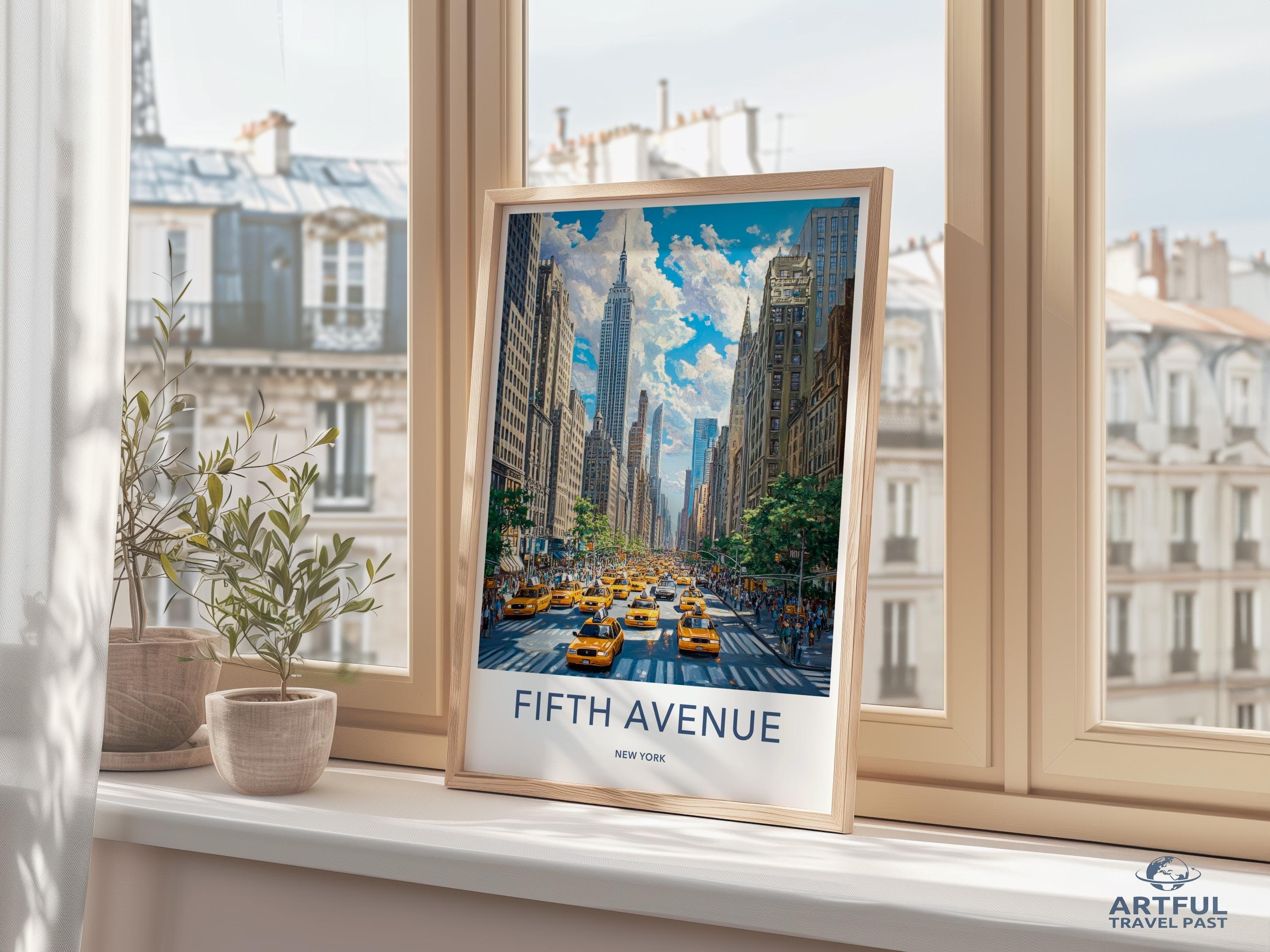 Fifth Avenue Poster - New York Wall Art