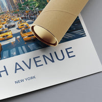 Fifth Avenue Poster - New York Wall Art