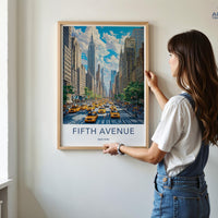 Fifth Avenue Poster - New York Wall Art