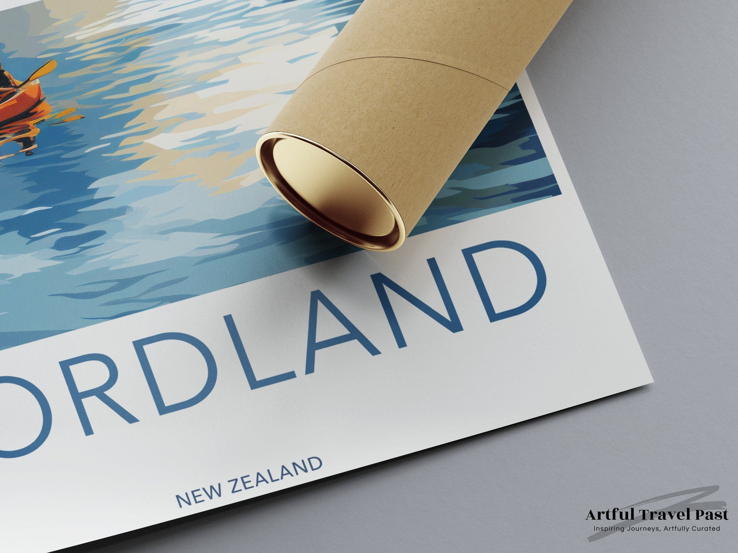 Fiordland National Park Poster | New Zealand Wall Art