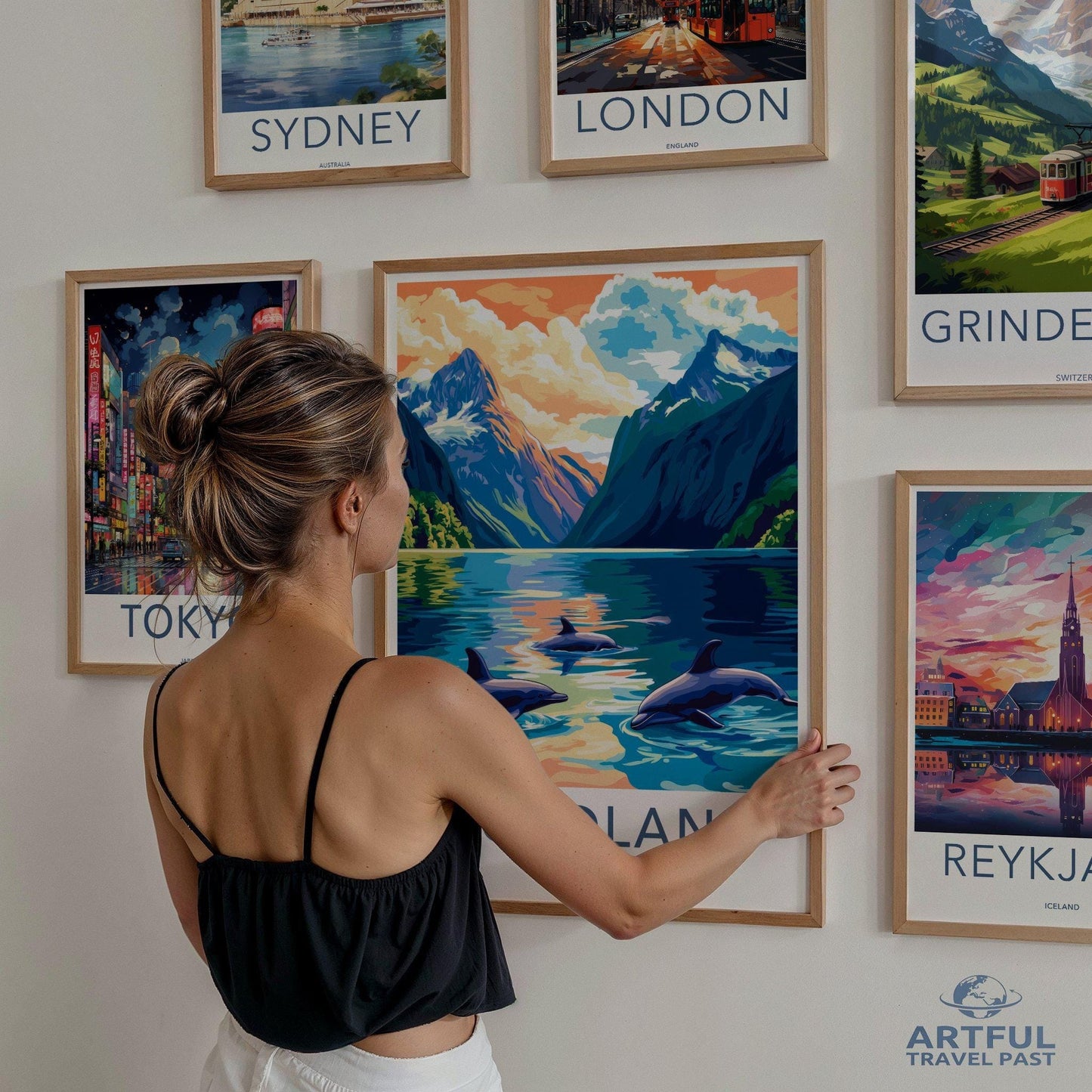 Fiordland Poster - New Zealand Wall Art